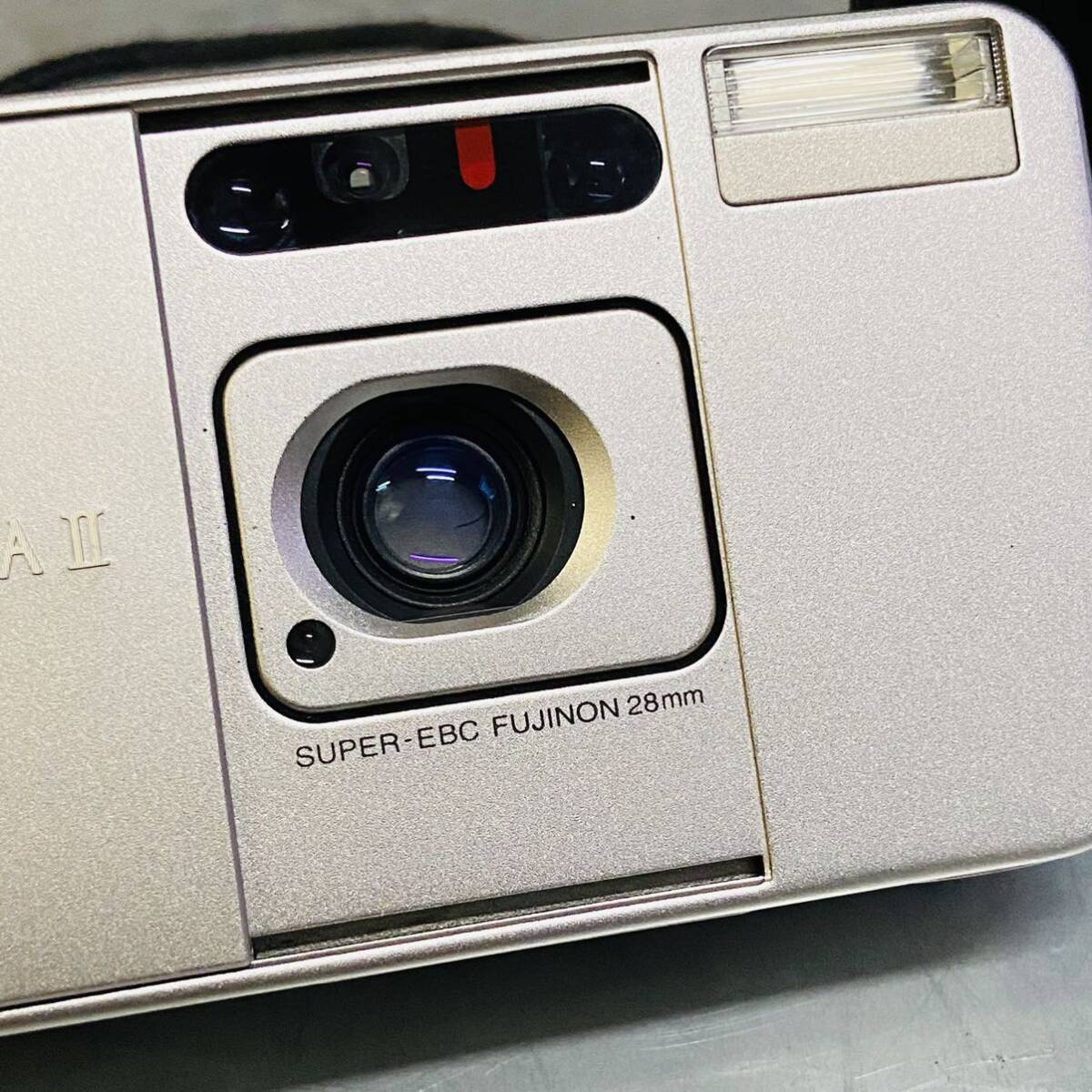 富士フィルム Fujifilm Tiara II Super-EBC Fujinon Lens 28mm コンパクトカメラ 動作品の画像2
