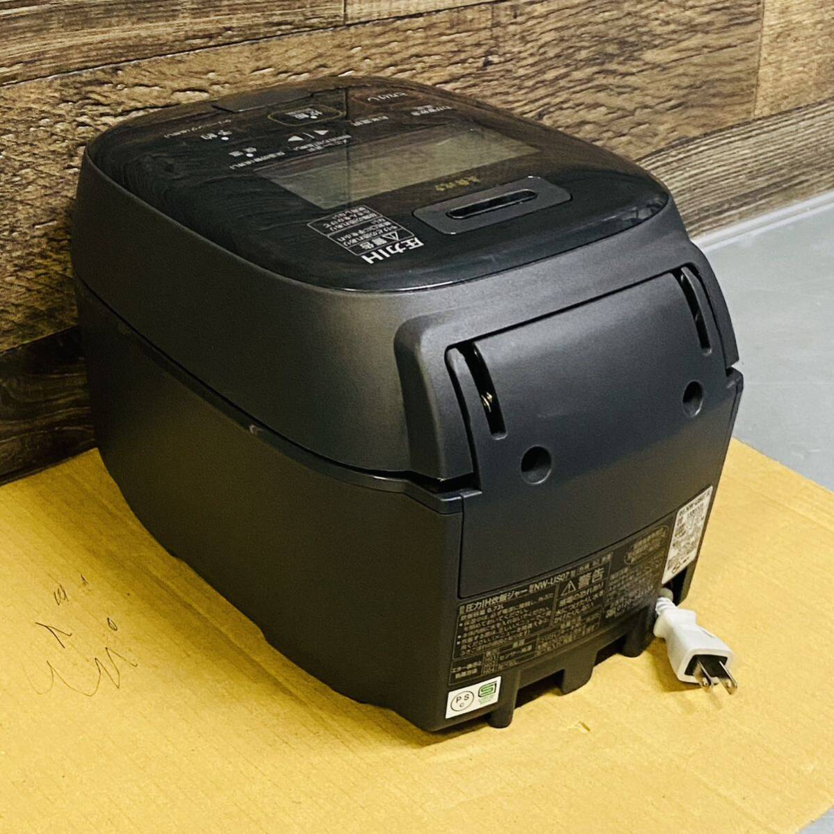 NW-US07 ZOJIRUSHI 象印 圧力 IH 炊飯器 炊飯ジャー 動作品_画像9