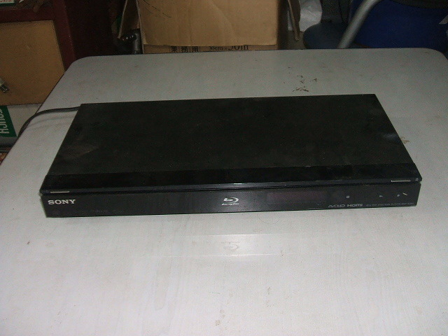 SONY ソニー Blu-ray BDレコーダー ブルーレイディスクレコーダ BDP-S360 09年製 本体のみ 通電確認のみ　ＨＯＭＥ表示_画像1