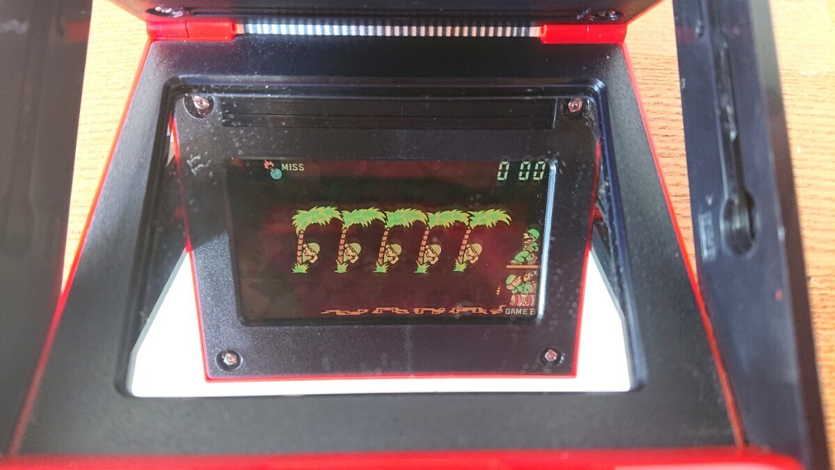任天堂 当時物 Nintendo GAME&WATCH ゲームウォッチ PANORAMA SCREEN 動作確認済み 完動品 TB-94マリオズボムズアウェイ MARIO’S Bombの画像4