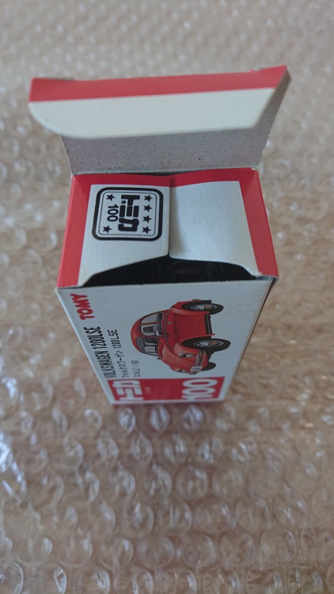 トミカ ミニカー 赤箱 日本製 フォルクスワーゲン 1200 LSE 100_画像3