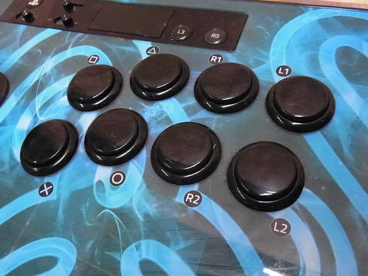 GA12-10/RAZER PANTHERA アーケードスティック PS4 PS3 レイザーパンテラ プレイステーション3 プレイステーション4 ジャンク アケコンの画像5