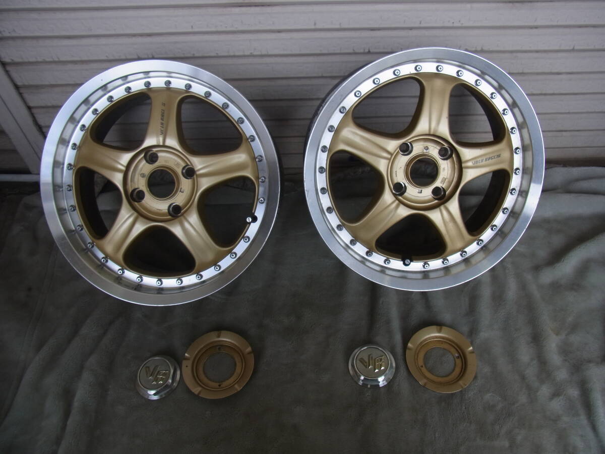 5/ホイール 2本セット RAYS VOLK RACING AV 4穴 17インチ J数不明 オフセット不明 PCD不明 レイズ ボルクレーシング 他多数出品中の画像5