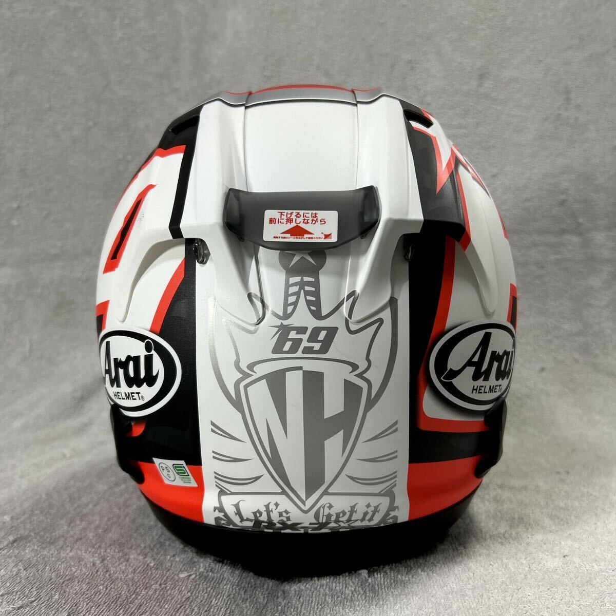 新品 Arai RX-7X 54cm XSサイズ アライ RX7X リッキー ヘイデン 新品 Arai RX-7X 54cm XSサイズ アライ RX7X リッキー ヘイデン