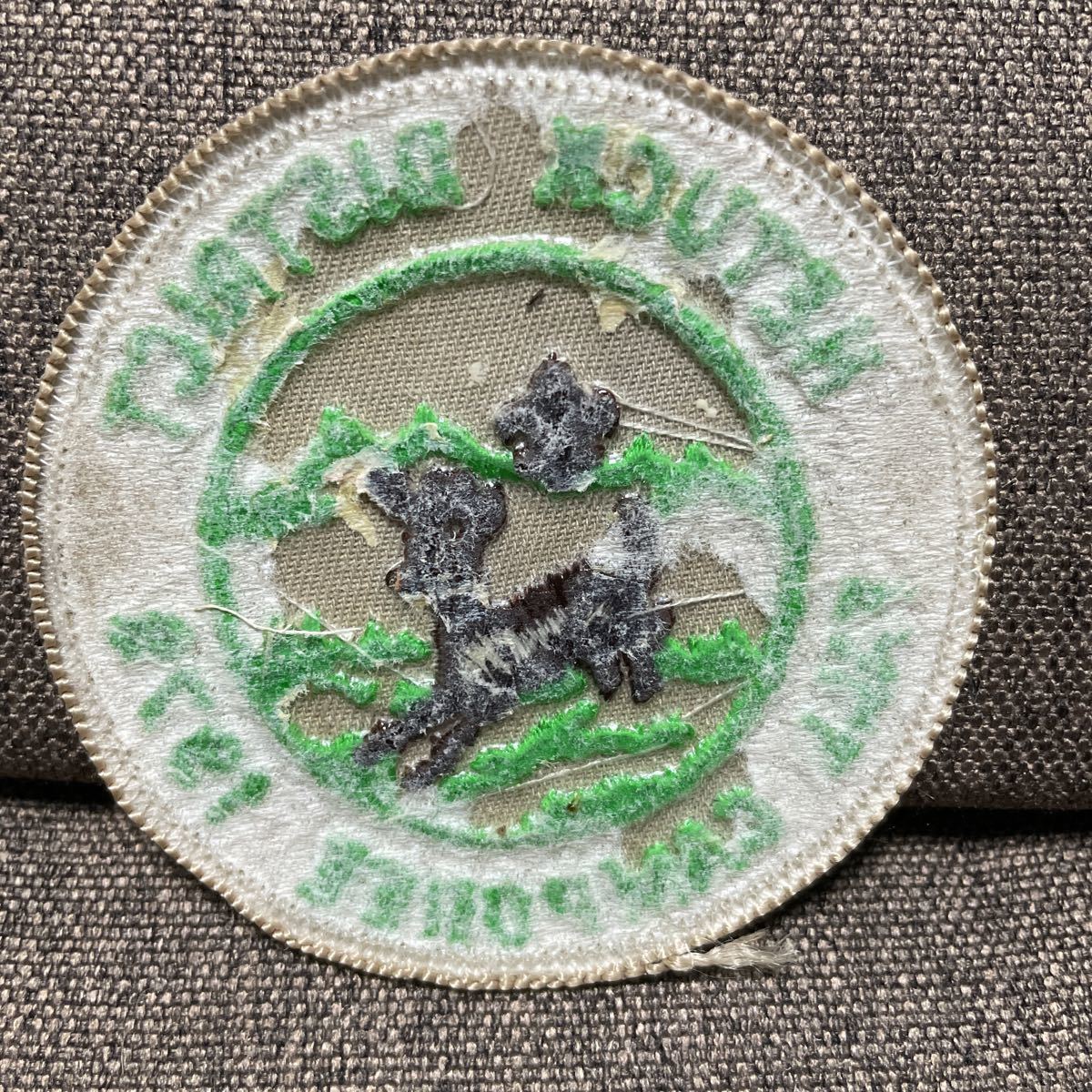 ボーイスカウト アメリカ USA BSA 刺繍ワッペン 21-002 1978年 鹿の画像2
