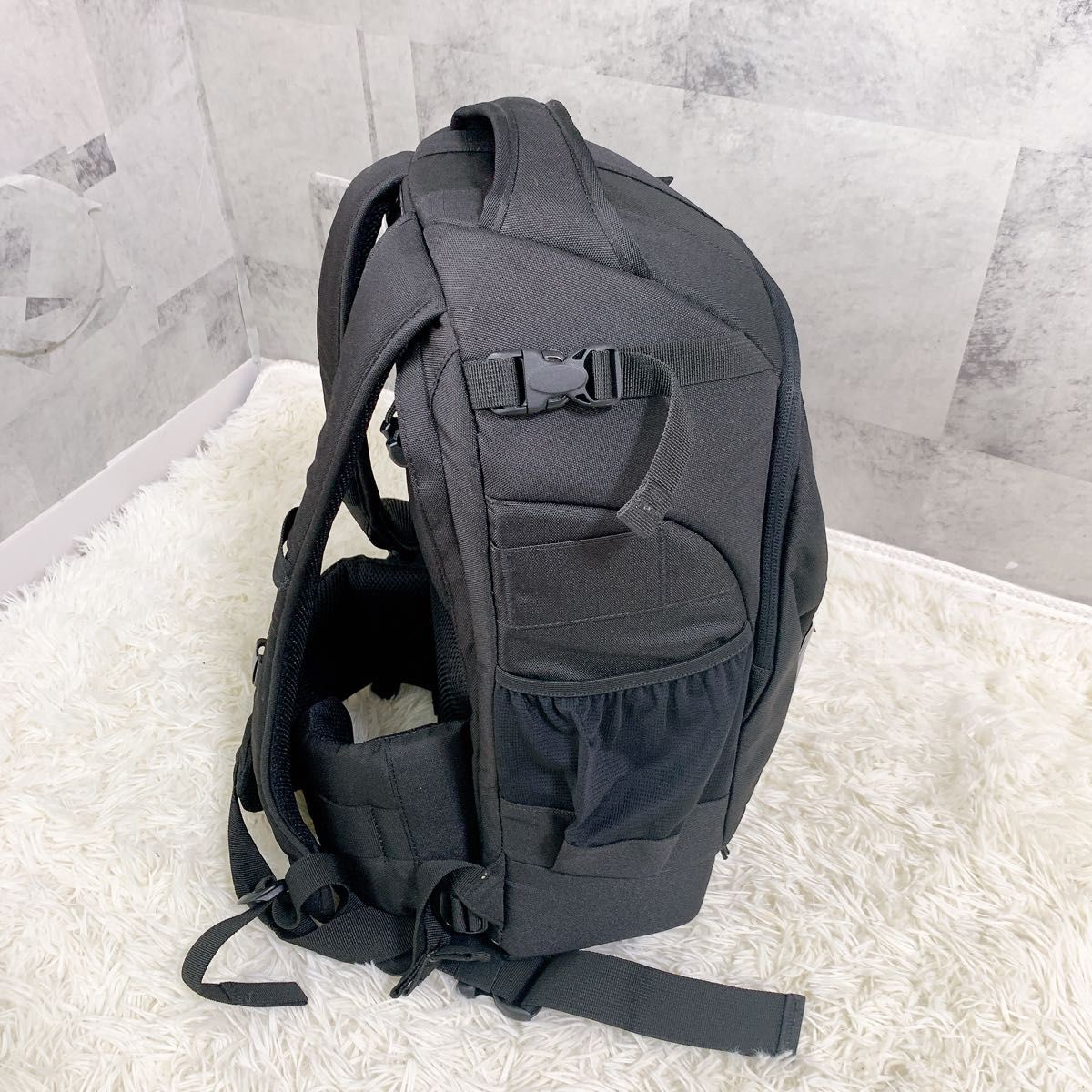 Lowepro カメラリュック フリップサイド 400 AW 17L レインカバー 三脚取付可 ブラック ロープロ リュック