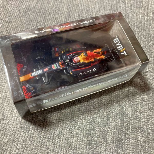 F1日本GP 鈴鹿サーキット限定 1/43 spark Oracle Red Bull Racing RB19 No.1 VERSTAPPEN JAPANESE GP 2023 #1 マックスフェルスタッペンの画像2