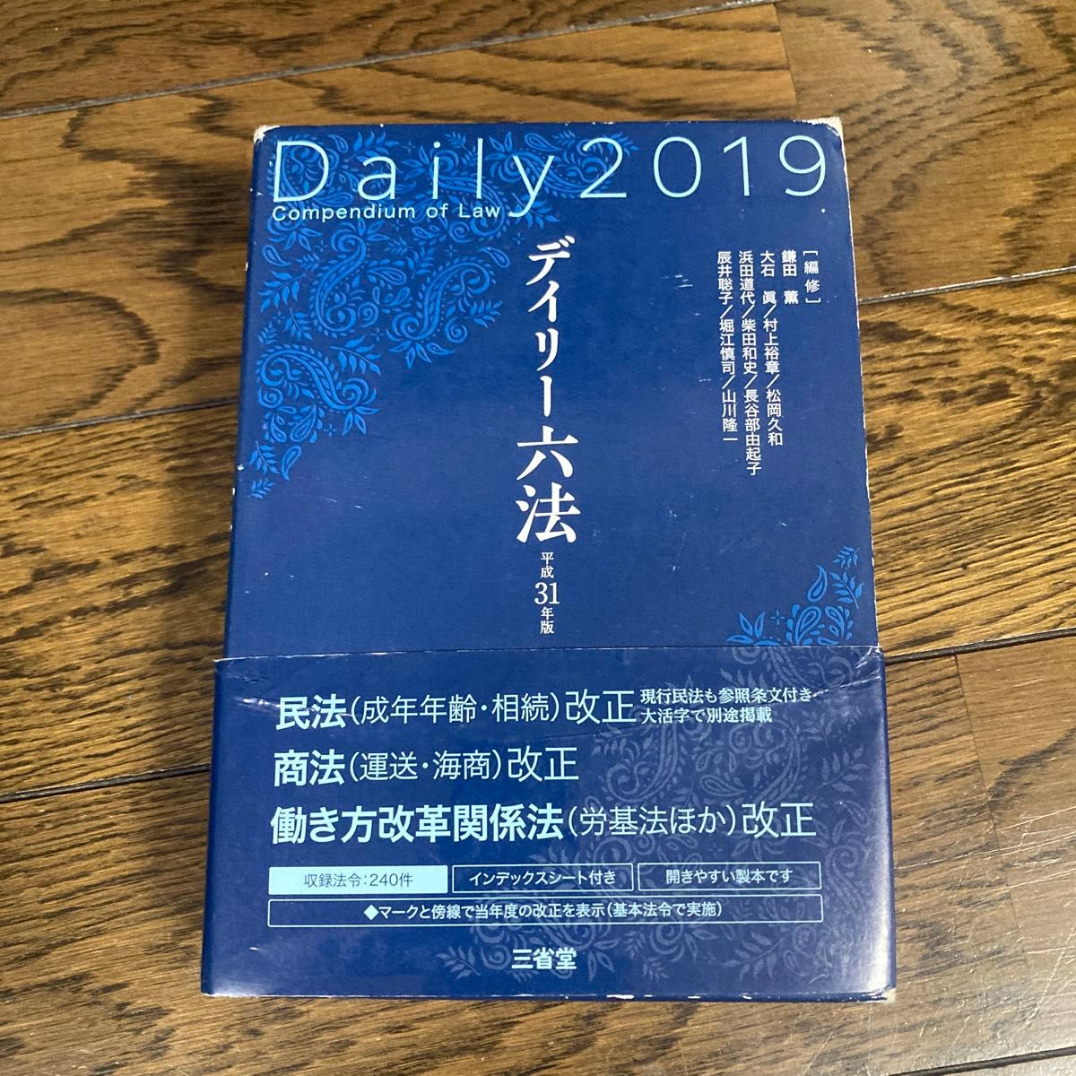 デイリー六法　２０１９ 鎌田薫／編修代表