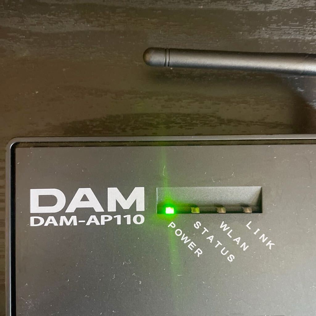 DAM-AP110② ワイヤレスLANアクセスポイント カラオケ 第一興商 ダム DAM ジョイサウンド JOYSOUND の画像2