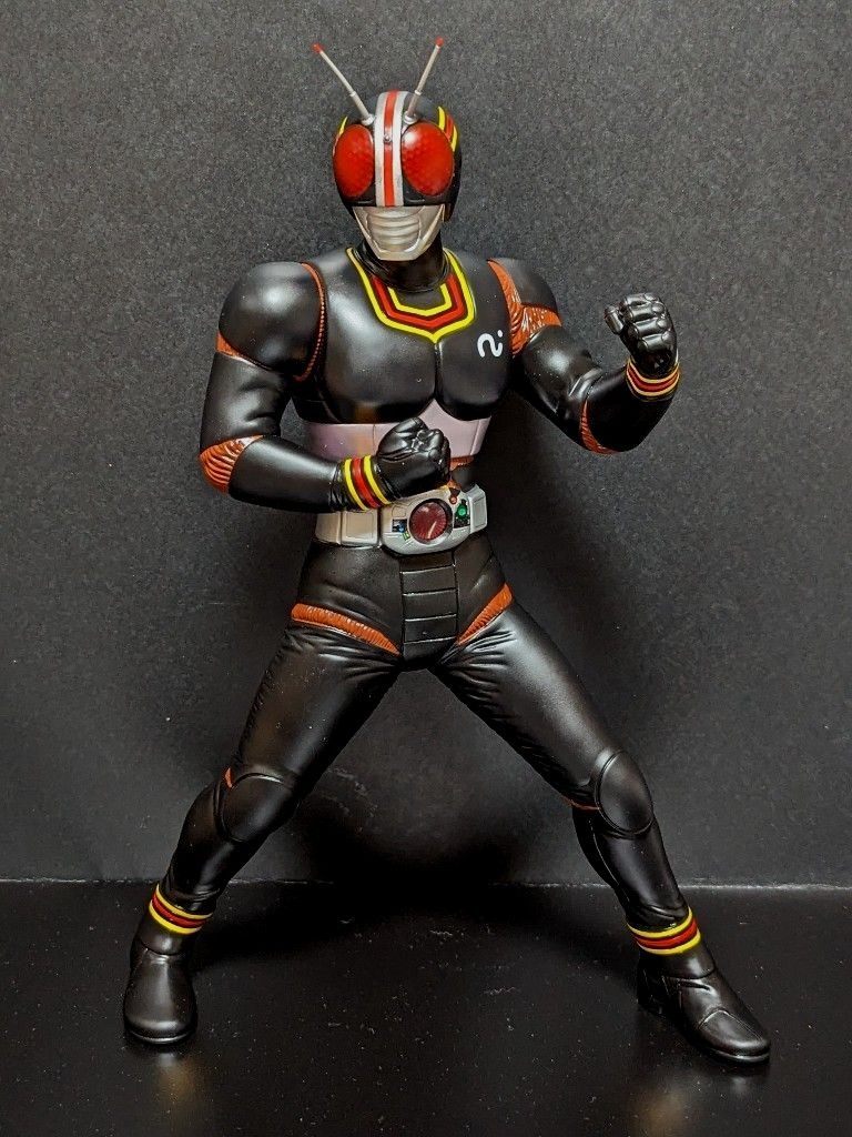 仮面ライダーBLACK　ビッグソフビフィギュア