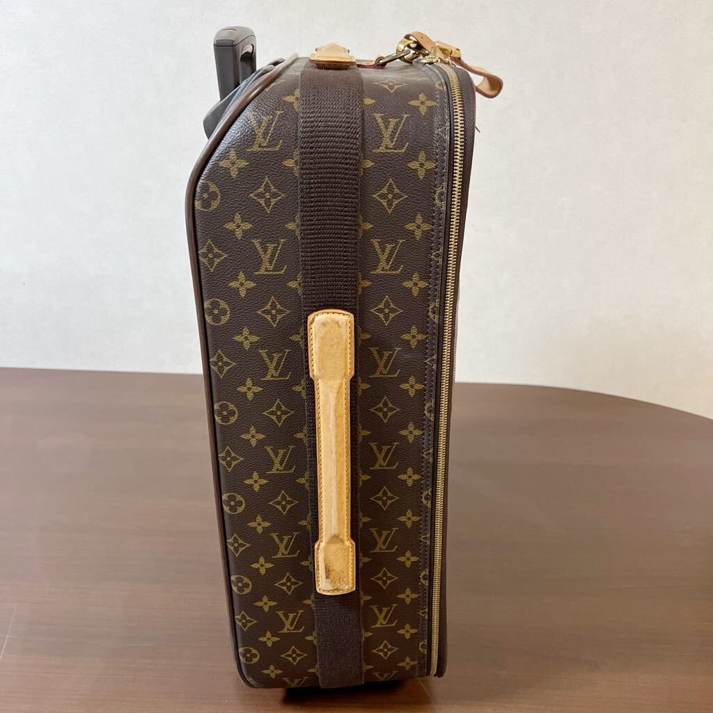 【良品】LOUIS VUITTON ルイヴィトン M23294 モノグラム ペガス55 キャリーバッグ ボストン バッグ キャリーケース ガーメントケース付きの画像4