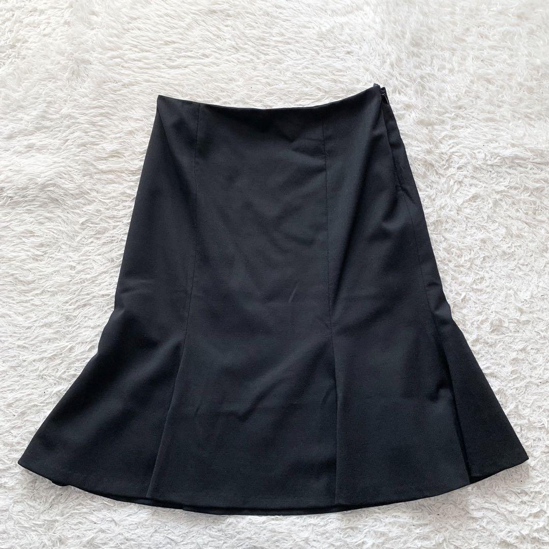 美品 ラルフローレン スカート スーツ フォーマル フレア　ブラック 11　RALPH LAUREN_画像5