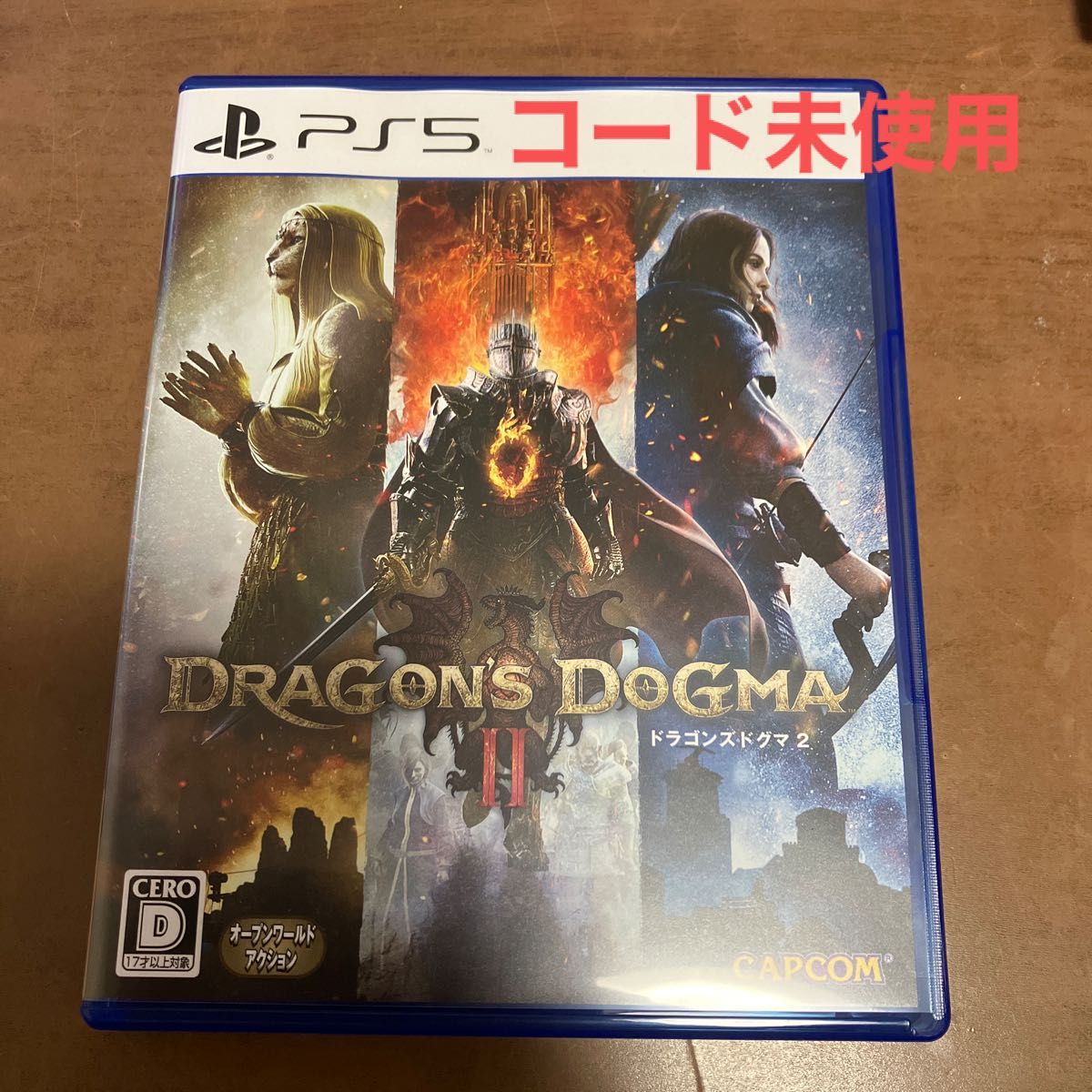 【PS5】 ドラゴンズドグマ2 コード未使用