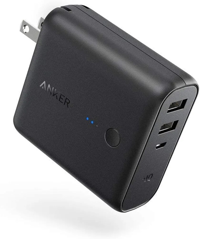Anker PowerCore Fusion 5000 (モバイルバッテリー 搭載 USB充電器 5000mAh)_画像1