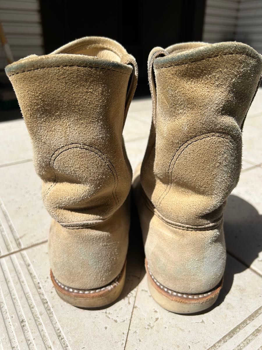 レッドウィング RED WING 8168 ペコスブーツ スエード 9E 廃盤品 レッドウィング RED WING 8168 ペコスブーツ スエード 9E 廃盤品