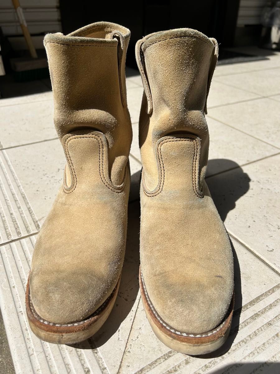 レッドウィング RED WING 8168 ペコスブーツ スエード 9E 廃盤品 レッドウィング RED WING 8168 ペコスブーツ スエード 9E 廃盤品