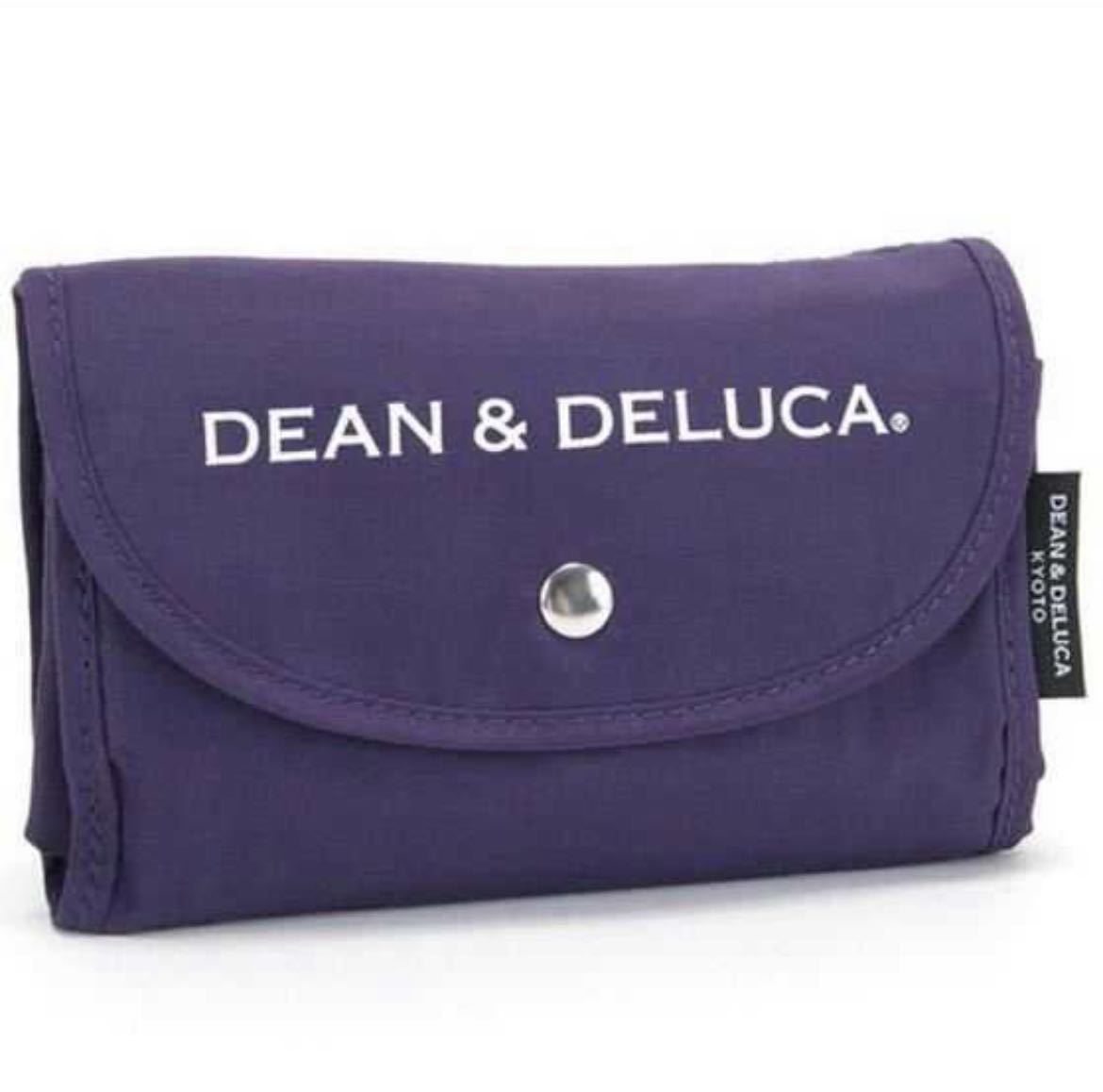 【新品】DEAN&DELUCAショッピングバッグ エコバッグ パープル京都の画像2