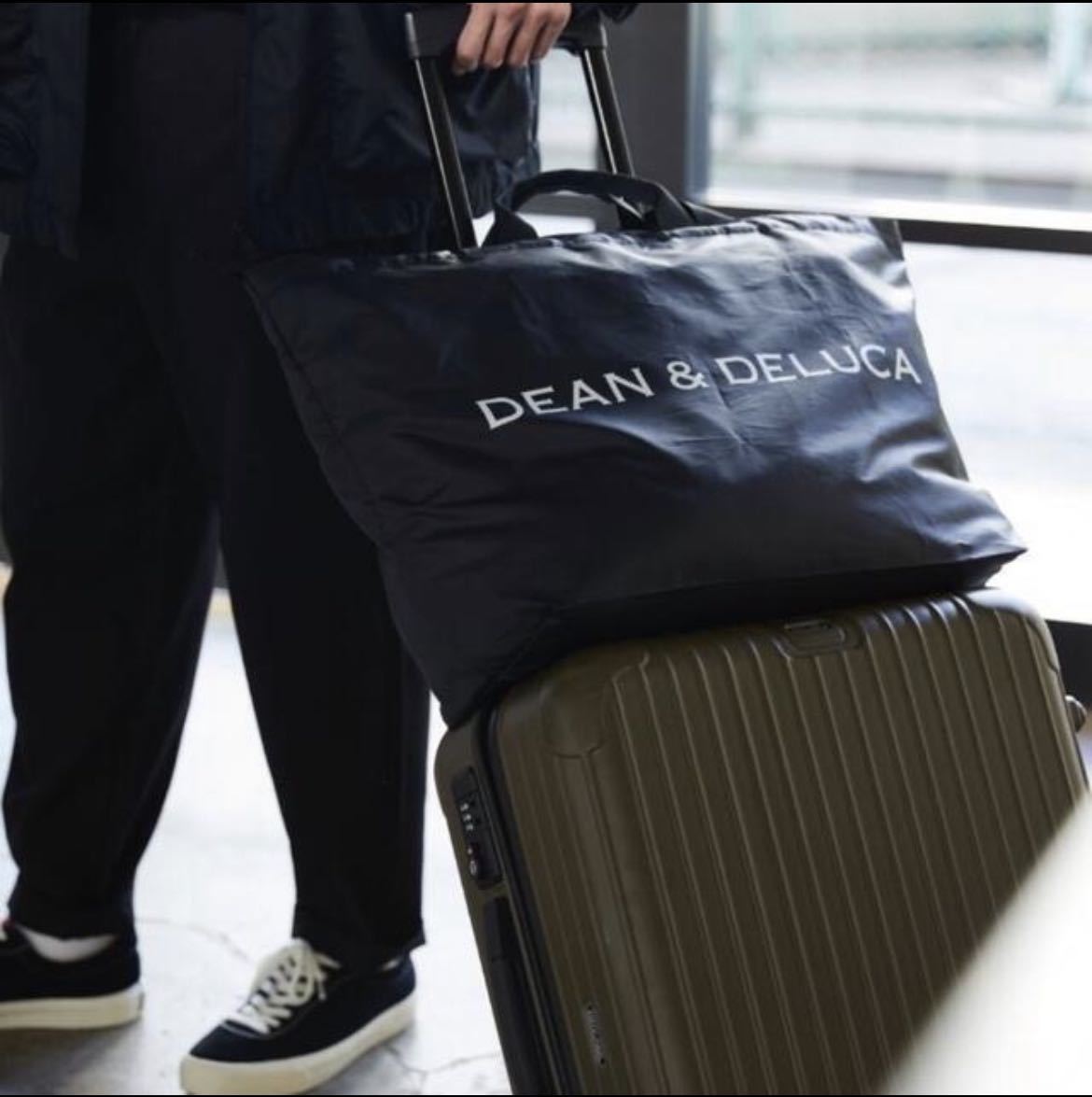 新品　DEAN &DELUCA トートバッグ　旅行　スーツケース