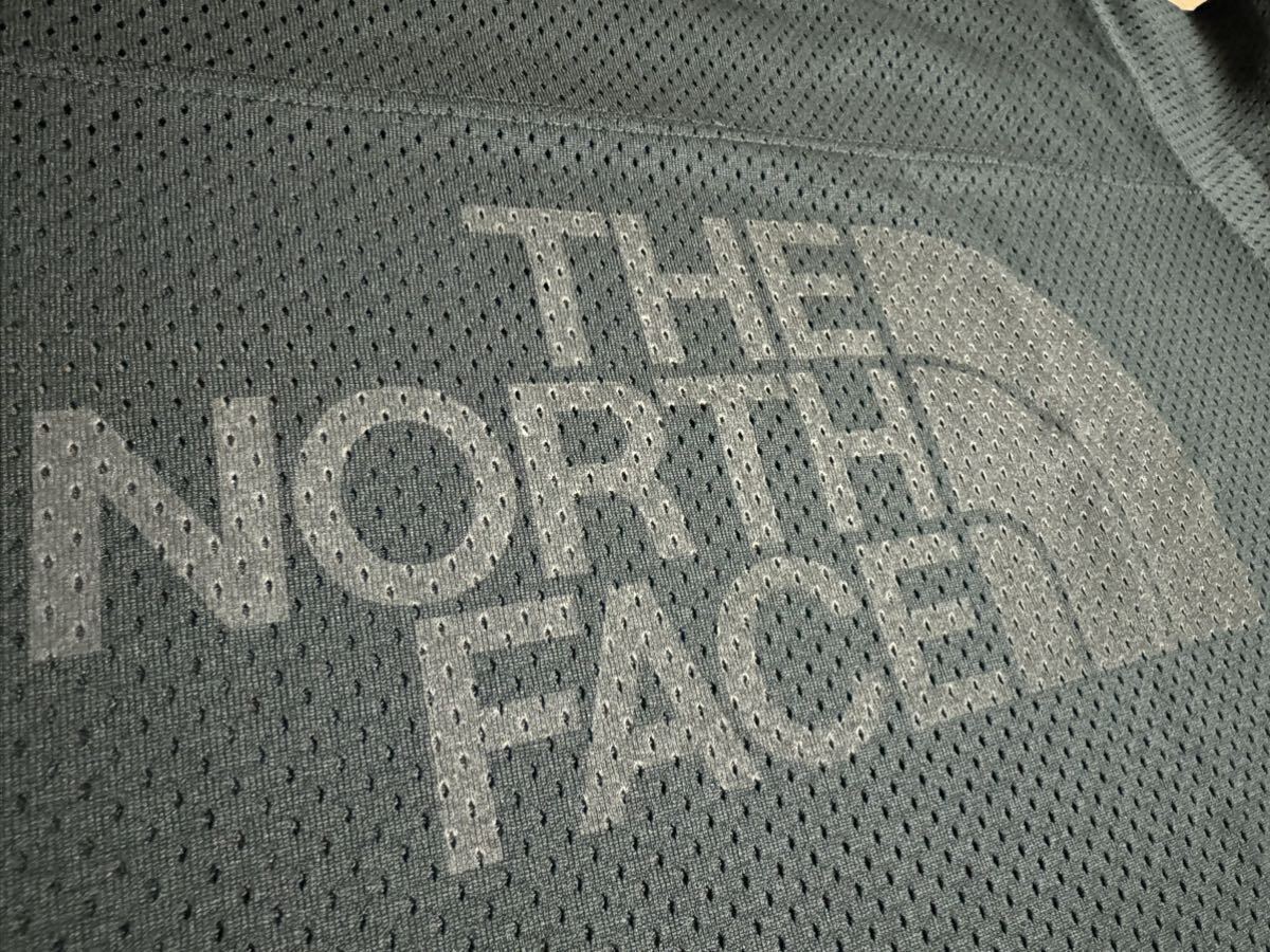 THE NORTH FACE(ザ・ノースフェイス） S/S MESH LOGO TEE（メッシュロゴティー）NT31627 ブラック L 人気メッシュデザイン！ GOLDWIN正規品の画像5
