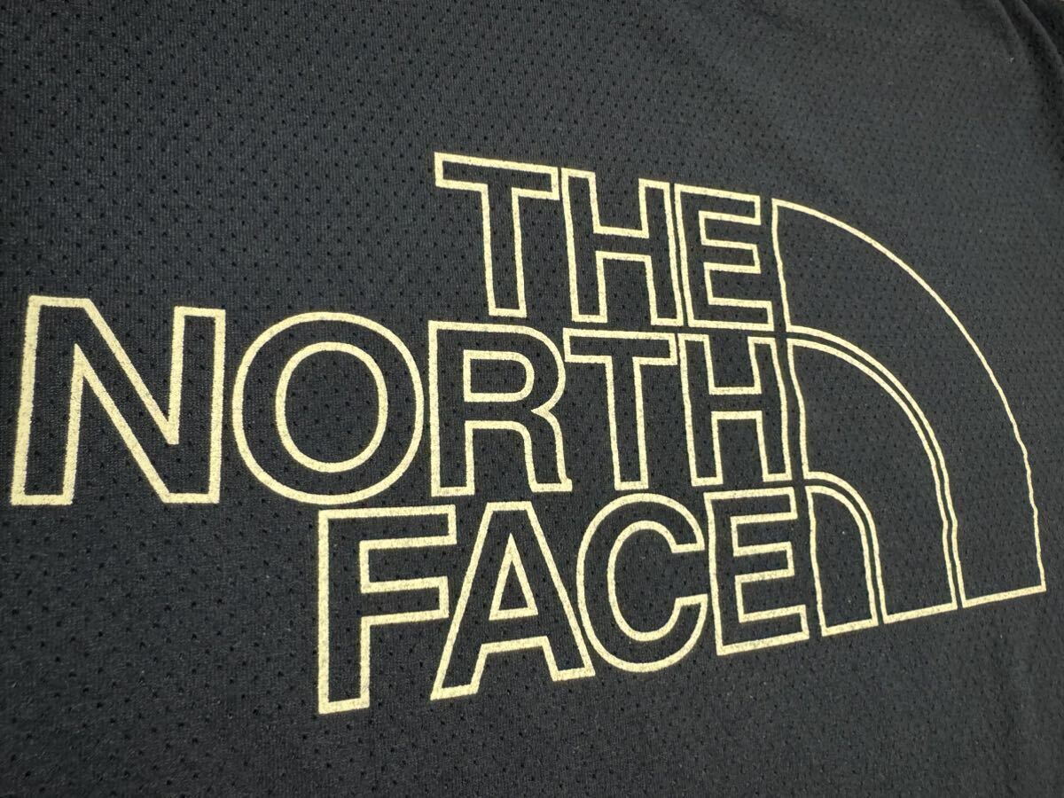 THE NORTH FACE(ザ・ノースフェイス） S/S TNF Run Mesh Tee（ TNFランメッシュティー）NT32176 ネイビー L 人気モデル！ GOLDWIN正規品_画像5