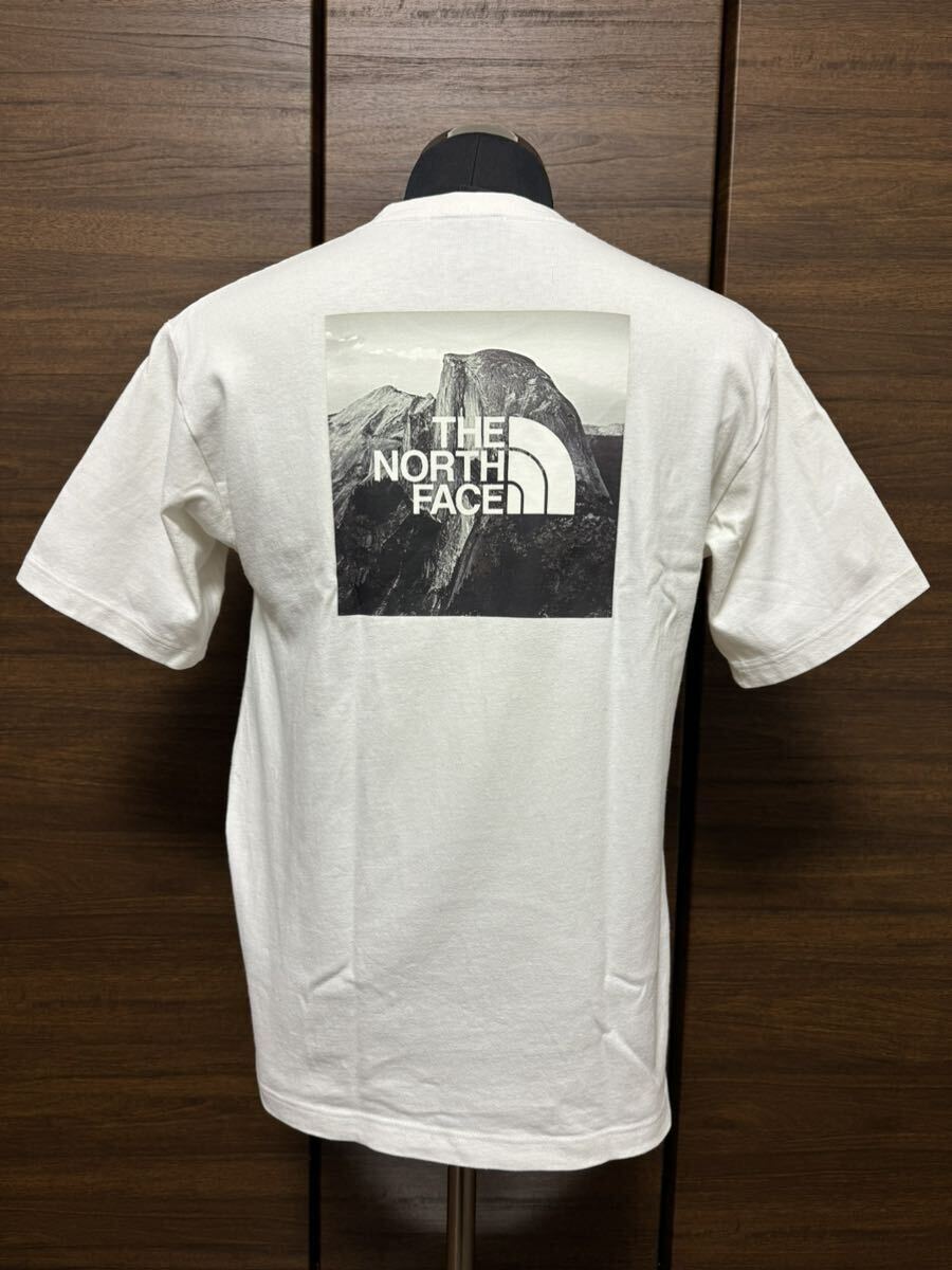 THE NORTH FACE(ザ・ノースフェイス） S/S Pictured Square Logo Tee（ピクチャードスクエアロゴティー）NT32036 ホワイト S GOLDWIN正規品_画像2