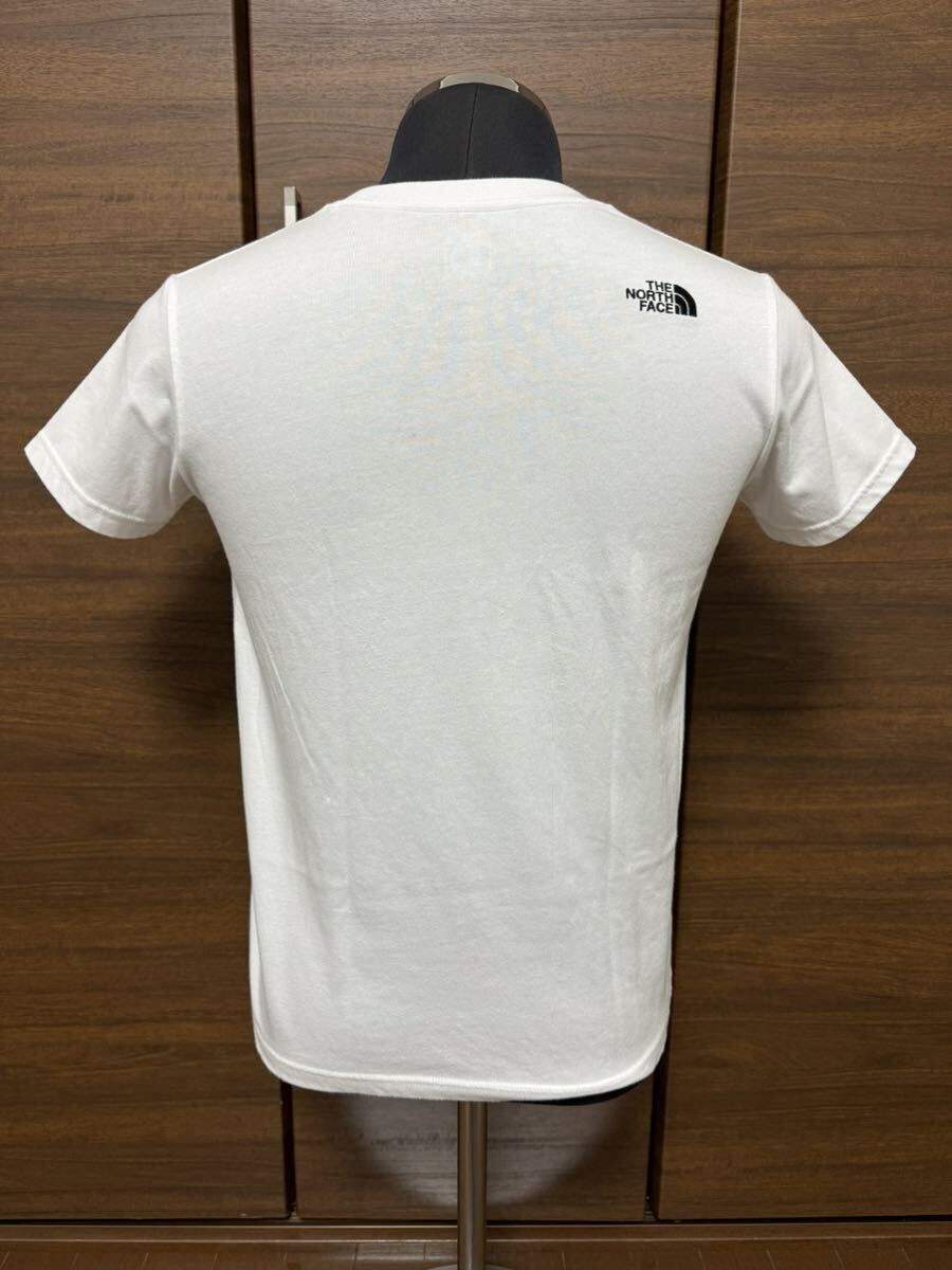 THE NORTH FACE(ザ・ノースフェイス） S/S SIMPLE LOGOPOCKET TEE（シンプルロゴポケットティー）NTW3202X ホワイト レディースM GOLDWINの画像2