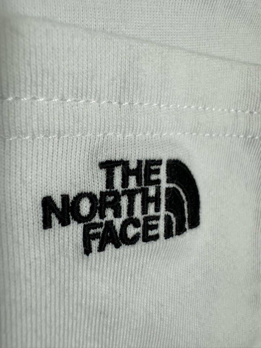 THE NORTH FACE(ザ・ノースフェイス） S/S SIMPLE LOGOPOCKET TEE（シンプルロゴポケットティー）NTW3202X ホワイト レディースM GOLDWINの画像5