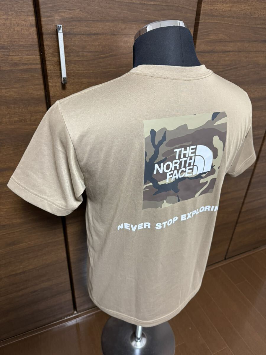 THE NORTH FACE(ザ・ノースフェイス） S/S Square Camoflage Tee（スクエアカモフラージュティー）NT32158 ケルプタン M GOLDWIN正規品