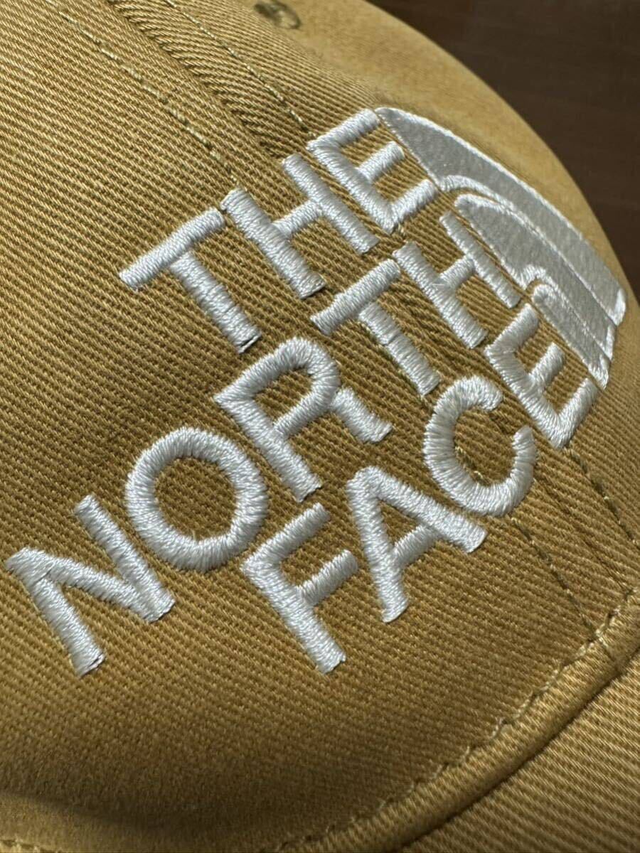 THE NORTH FACE(ザ・ノースフェイス） TNF LOGO CAP（ TNFロゴキャップ）NN01450 キャメル ユニセックス 希少カラー！GOLDWIN正規品の画像6
