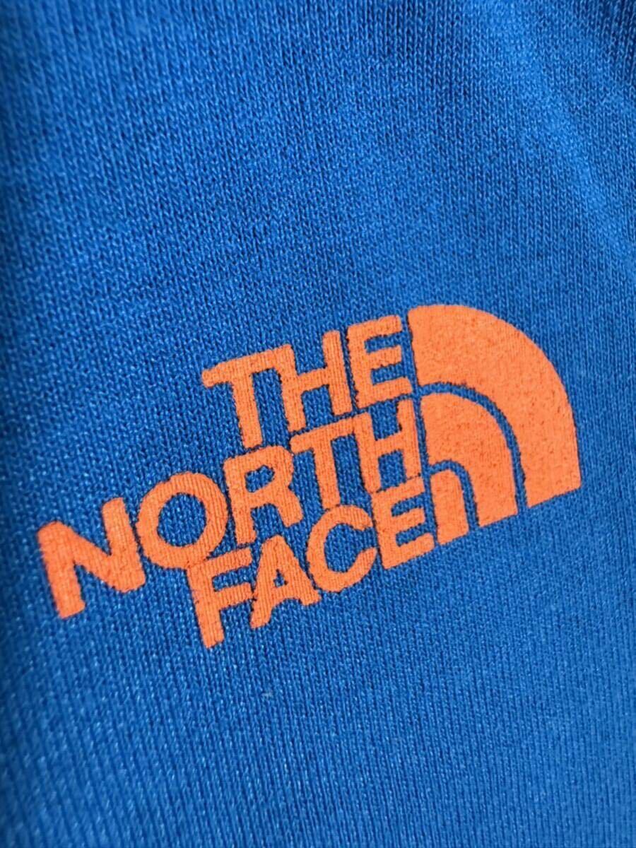 THE NORTH FACE(ザ・ノースフェイス） S/S TNFスクエアロゴティー NTW31663 ブルー レディースS 人気デザイン！GOLDWIN正規品の画像7