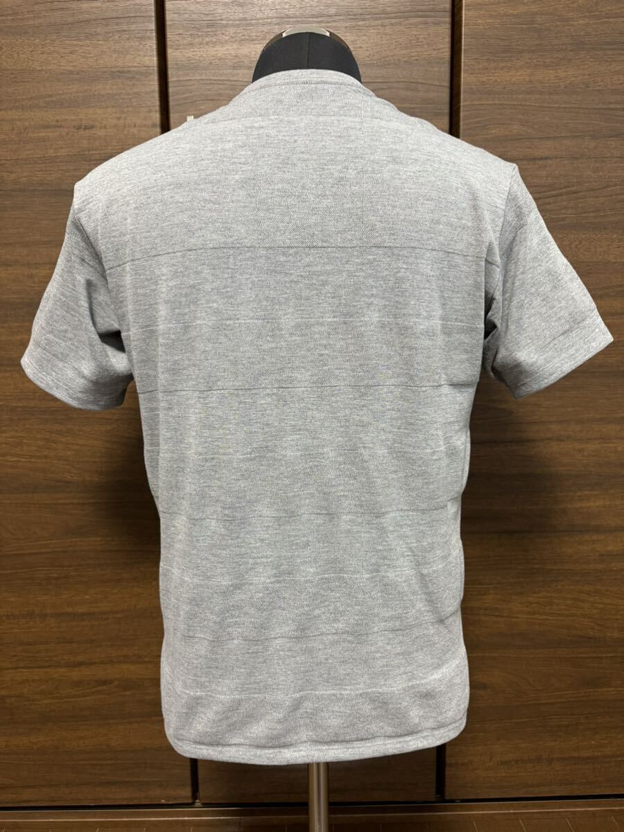 THE NORTH FACE(ザ・ノースフェイス） S/S Jacquard Border Tee（ジャガードボーダーティー）NT32178 グレー M 人気モデル！ GOLDWIN正規品_画像2