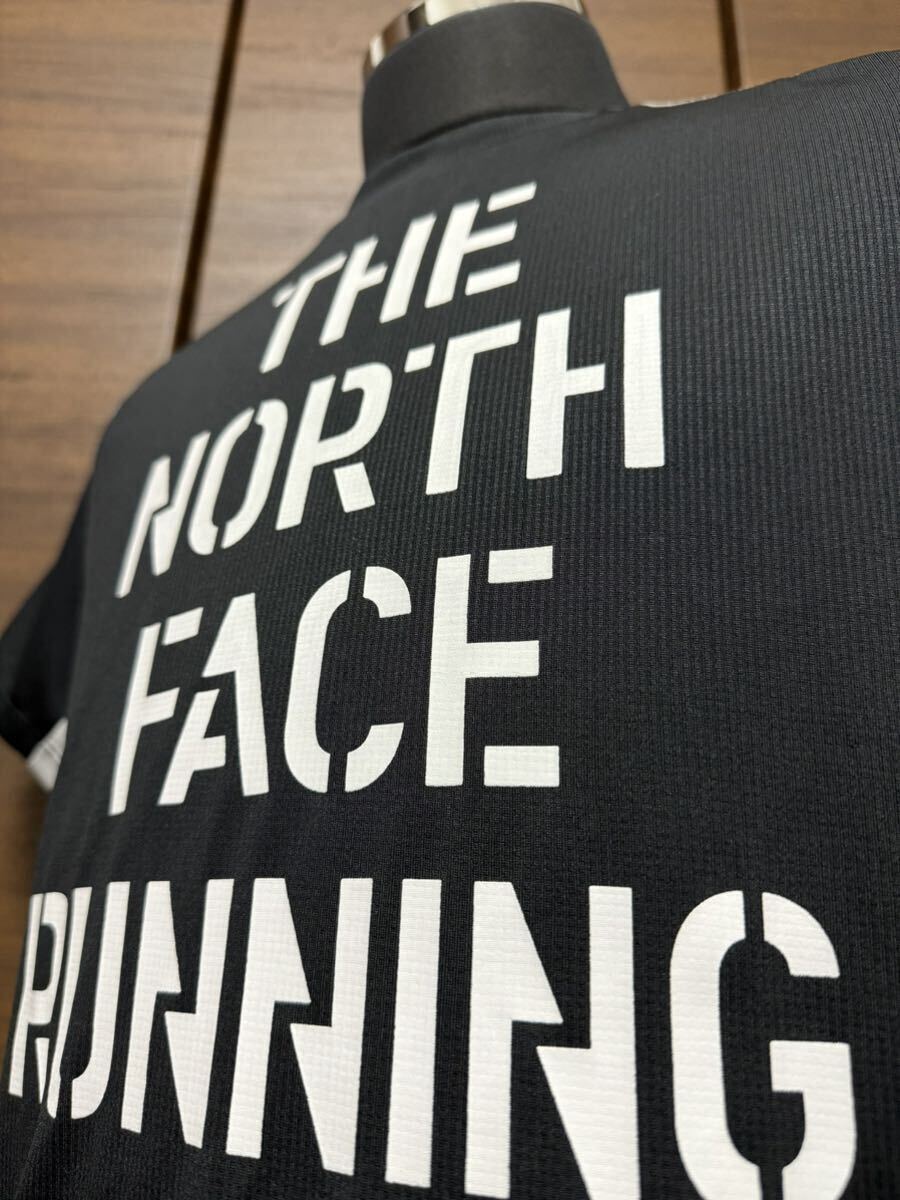 THE NORTH FACE(ザ・ノースフェイス） S/S TNFR Logo crew（TNFRロゴクルー）NT11792 ブラック M ランニング GOLDWIN正規品の画像9