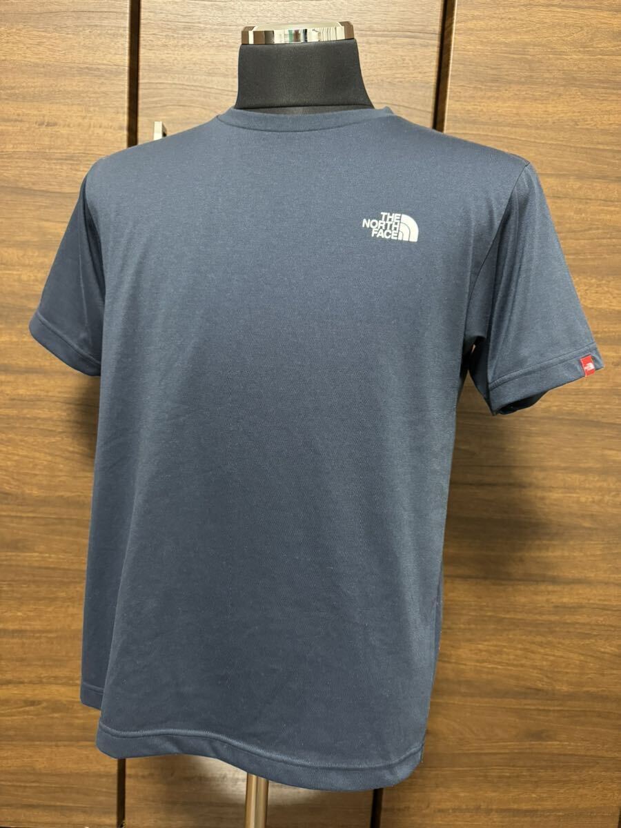 THE NORTH FACE(ザ・ノースフェイス） S/S Logo Camo Tee（ロゴカモティー）NT32035 ネイビー M 人気デザイン！ボックスロゴ GOLDWIN正規品の画像1