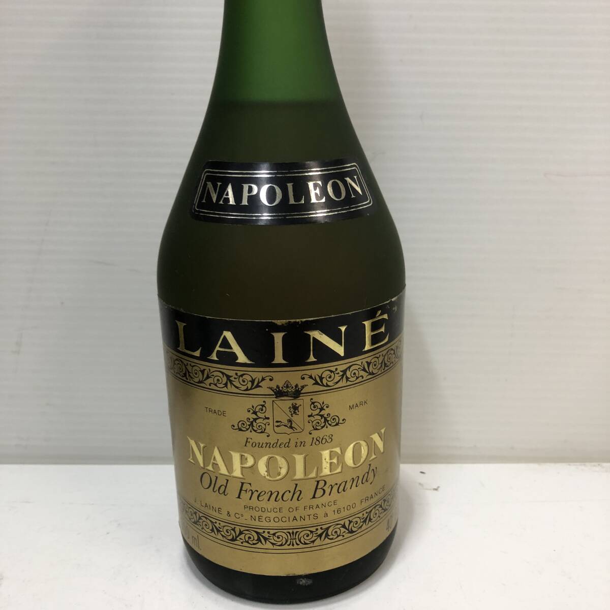 【未開栓】ブランデー コニャック 5本セット Armagnac NAPOLEON ナポレオン chabot TROIS RENARDS LAINE COURRIERE LA FAYETTEの画像5