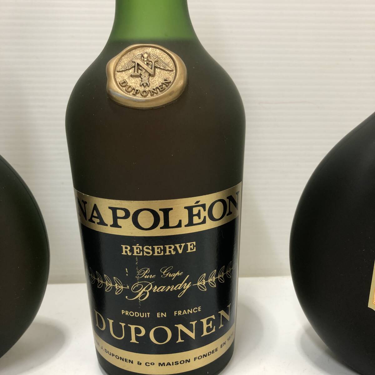 【未開栓】ブランデー コニャック 6本セット Armagnac NAPOLEON ナポレオン chabot Baron Guy DE TRAMAR DUPONEN VALOIS Chabot Chabotの画像5