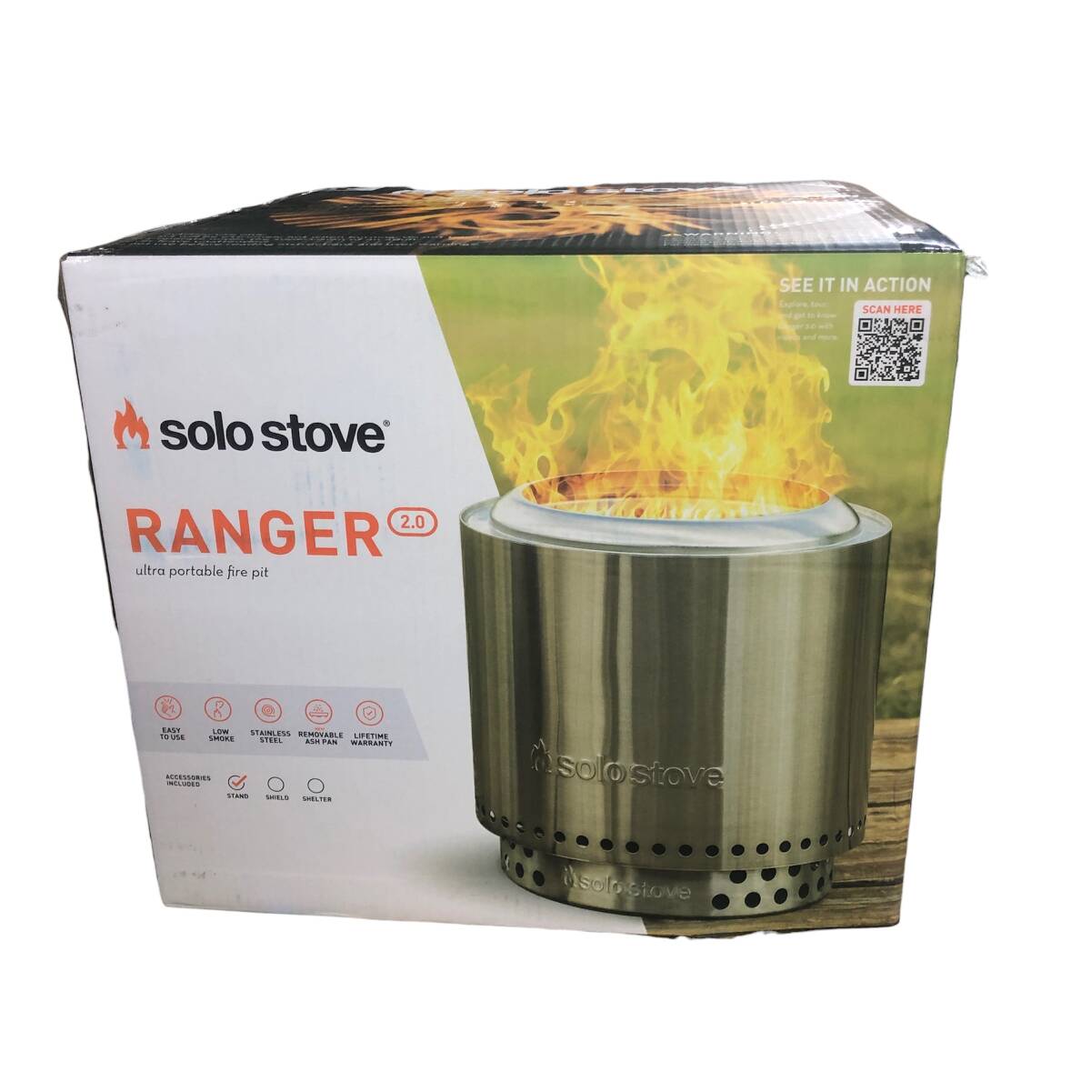 solo stove RANGER 焚き火台 ソロストーブ 2.0 アウトドア キャンプの画像1