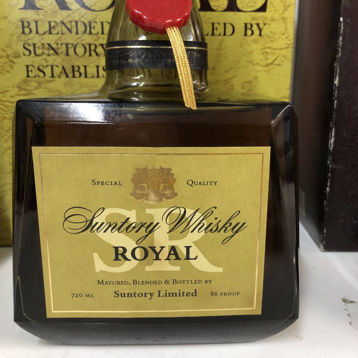 (未開栓) SUNTORY サントリー WHISKY ウイスキー ROYAL ローヤル 4本セット 720ml 1000ml