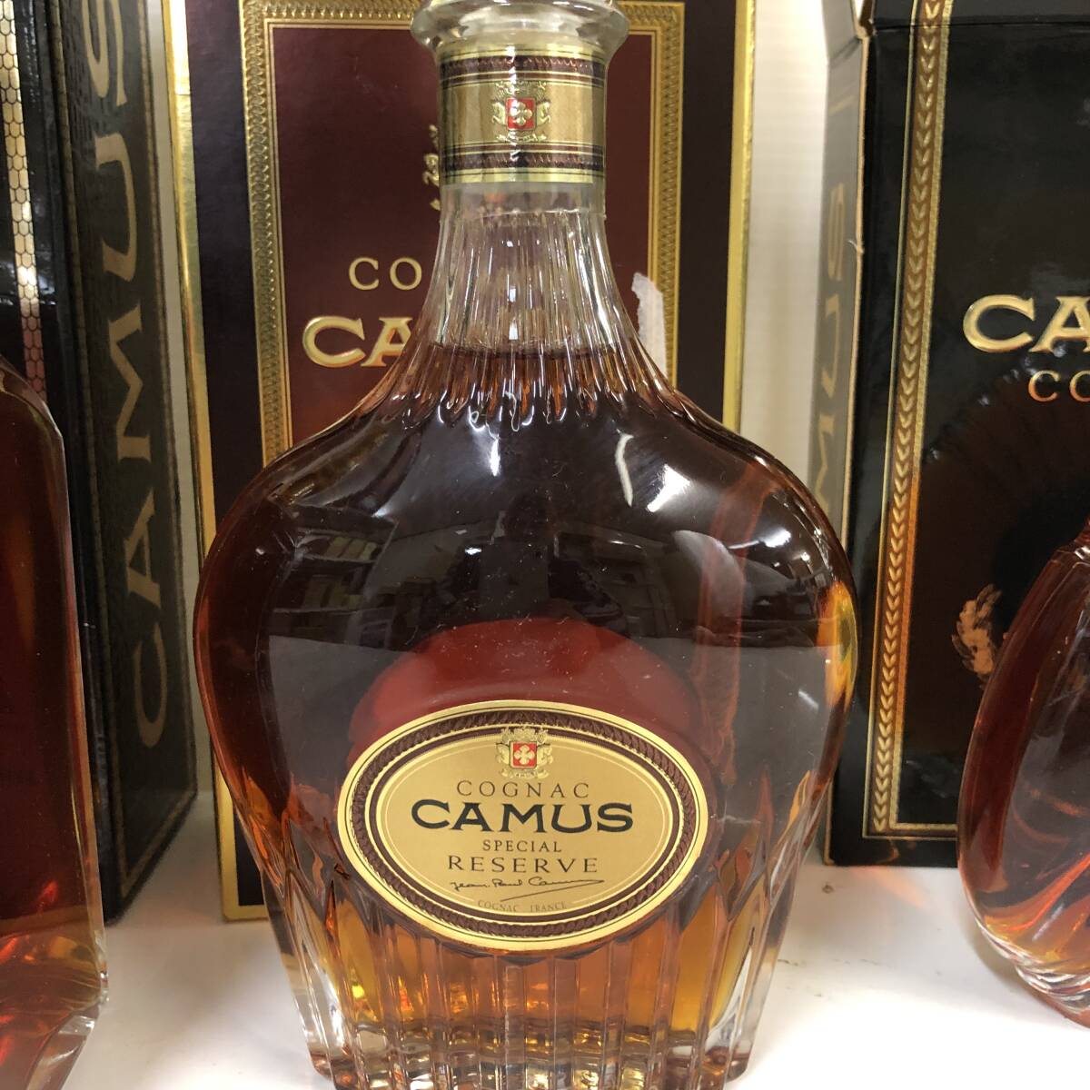 未開栓）ブランデー コニャック 4本セット カミュ Camus XO RESERVE 350ml 700ml