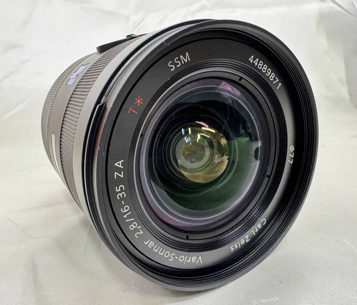 美品 箱・フード ・ポーチ付 SONY ソニー Vario-Sonnar T* 16-35mm F2.8 ZA SSM SAL1635Zの画像8