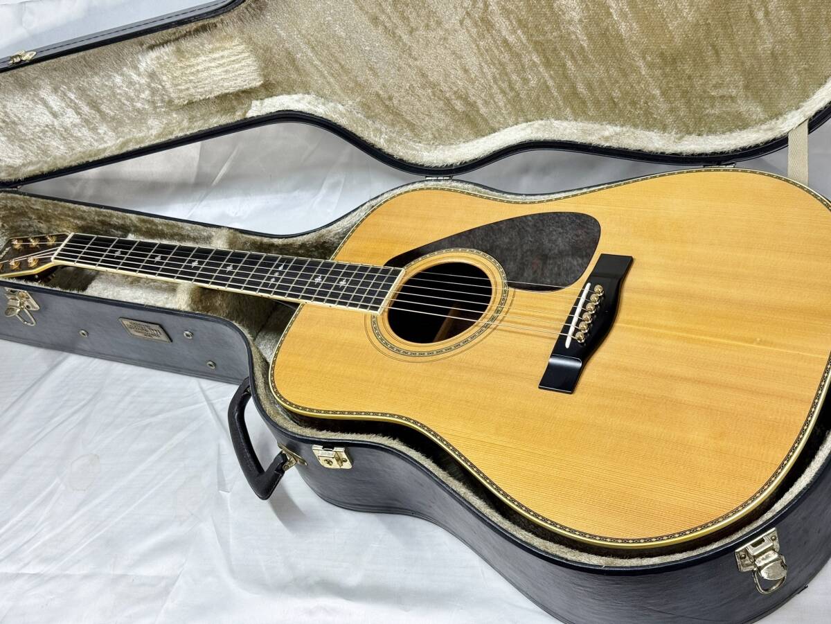 音出し 動作OK! 良品 ヤマハ L-10 ハカランダ― アコースティックギター 後期モデル 中古の画像1