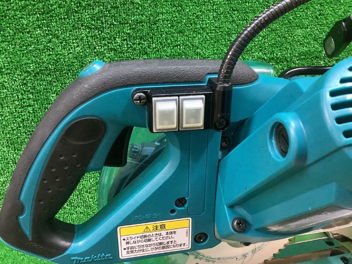 中古品 makita マキタ 165mm スライドマルノコ レーザー LEDライト付 LS0612FL_画像9