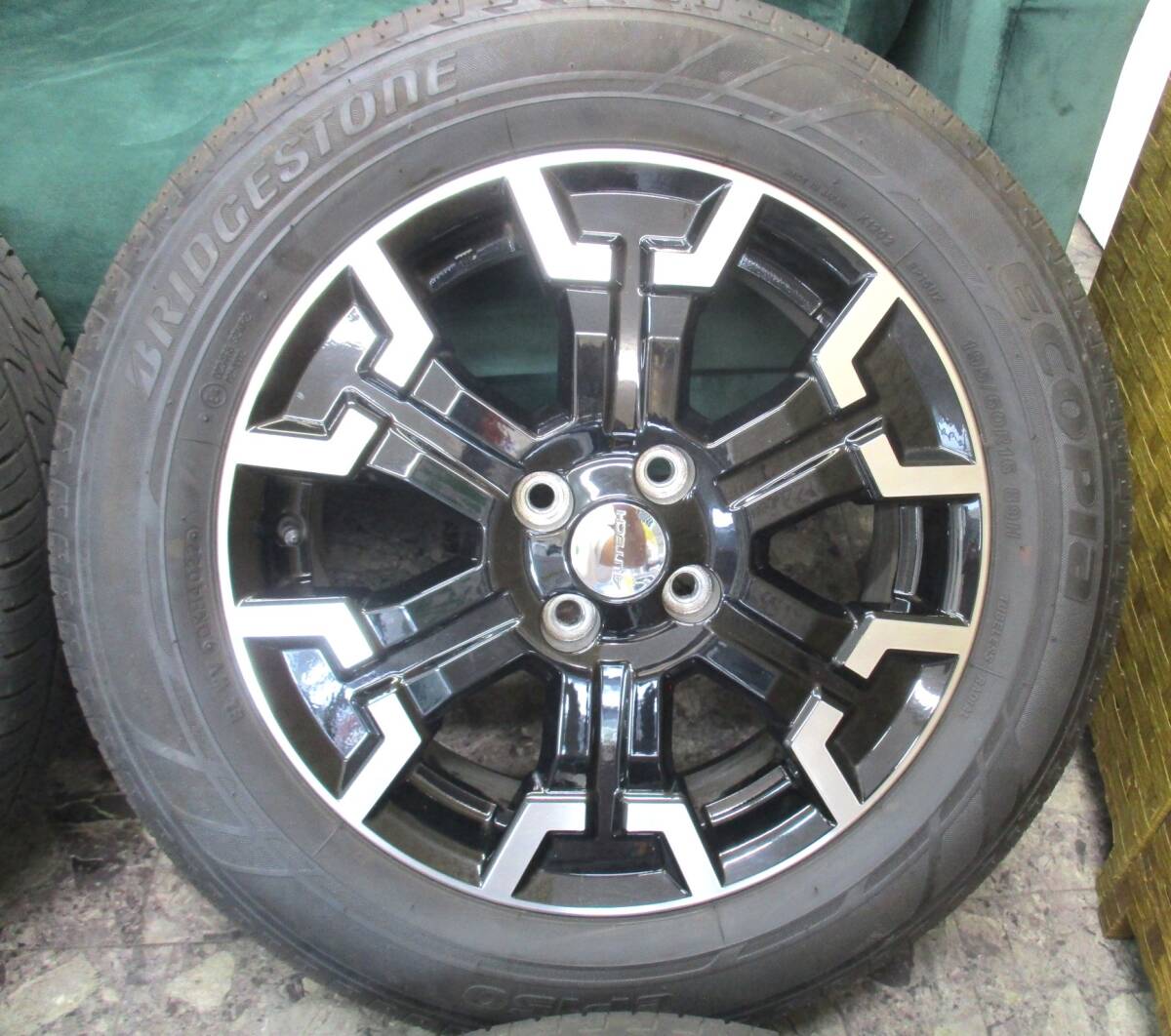 * beautiful goods Nissan E13 Note "Autech" 16 -inch original aluminium + tire 195/60R16 89H Bridgestone *