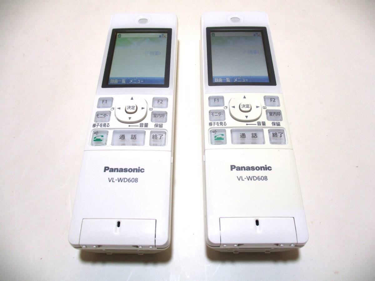 ★Panasonic パナソニック ドアホン VL-MWD301KL インターホン VL-V570L VL-WD608×2台★