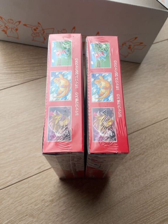 １円スタート ポケモンカードゲーム スカーレット&バイオレット 強化拡張パック シュリンク付 ポケモンカード151 2BOX分 即購入可の画像4