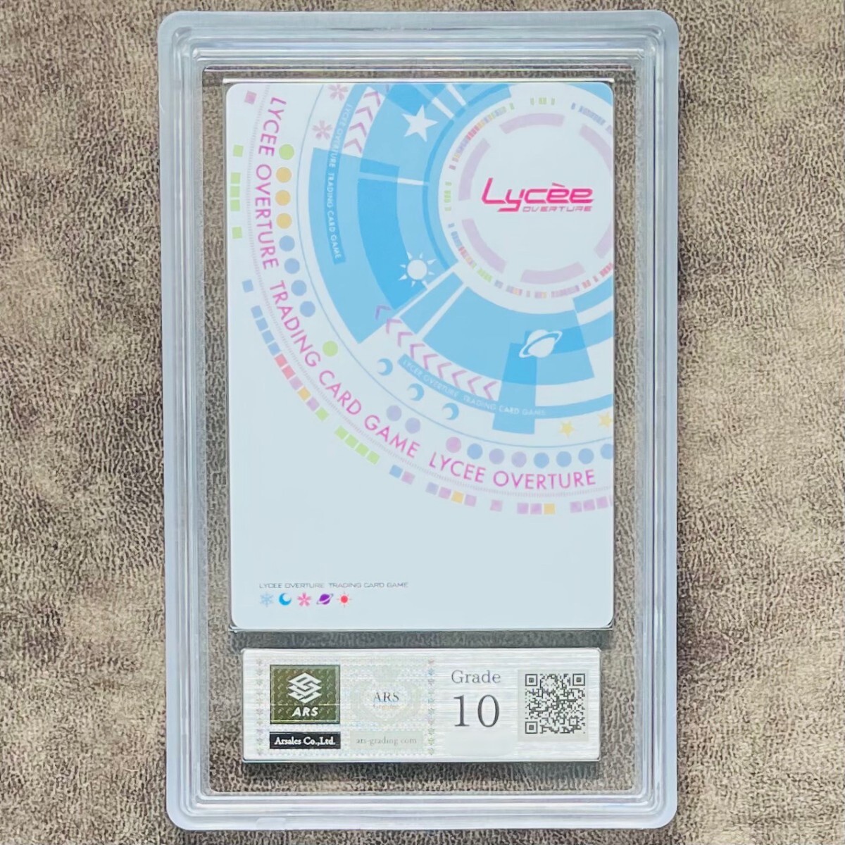 【ARS鑑定10】世界に2枚 天下布武 織田 久遠 信長 SP LO-3847-S Lycee Overture リセ 鑑定書付き PSA BGS ARS鑑定10 鑑定品 ネクストン の画像2