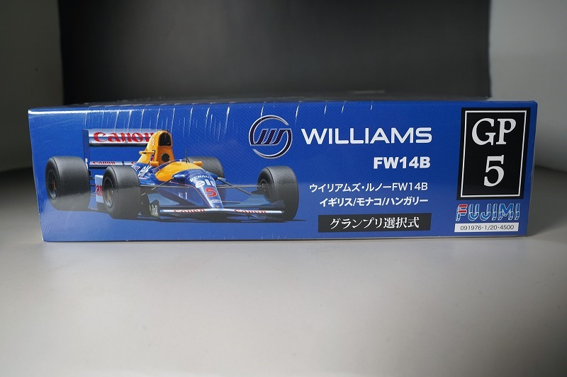 1/20 フジミ ウィリアムズ FW14B ルノー イギリスGPの画像2