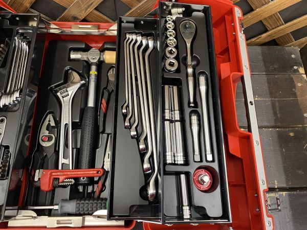 SFU[18-240430-KS-10]KTC SK3560P both opening pra hard case tool set [ used purchase goods selling together goods ]