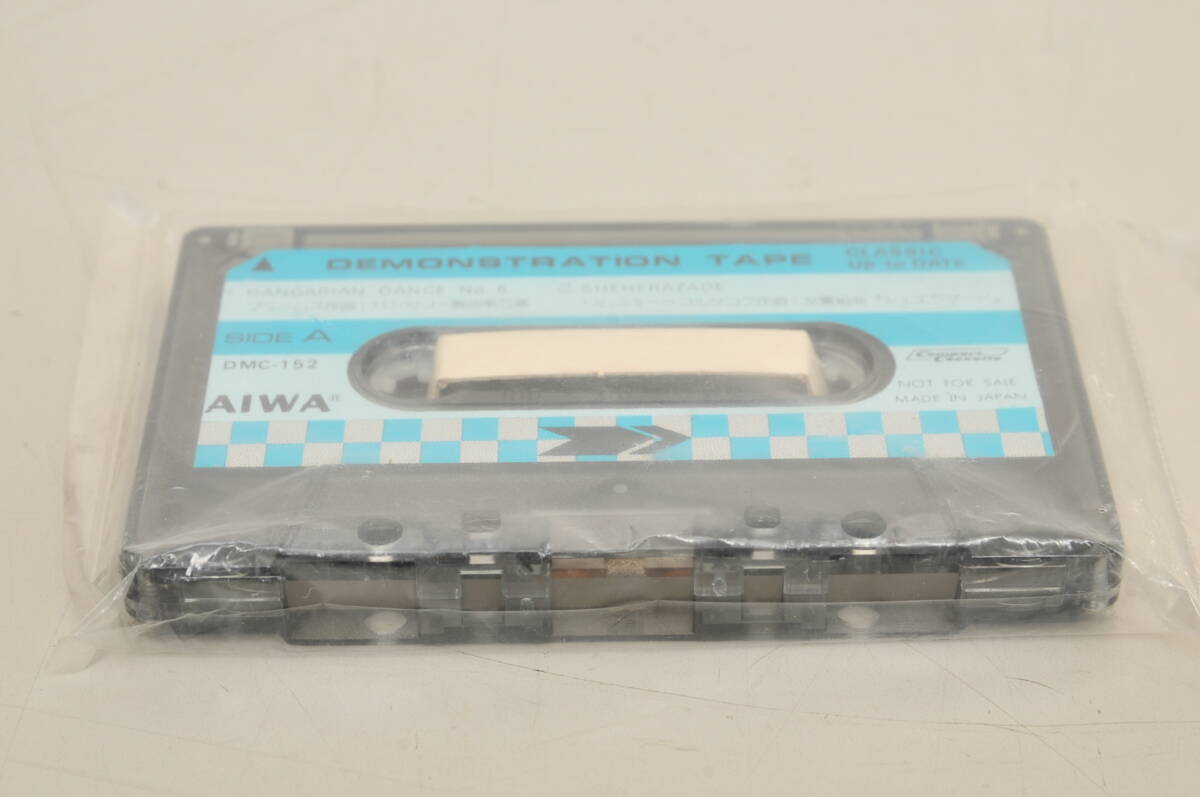 デモテープ【AIWA】アイワ DEMONSTRATION TAPE DMC-152 CLASSIC Up to DATE 非売品／未開封品の画像3