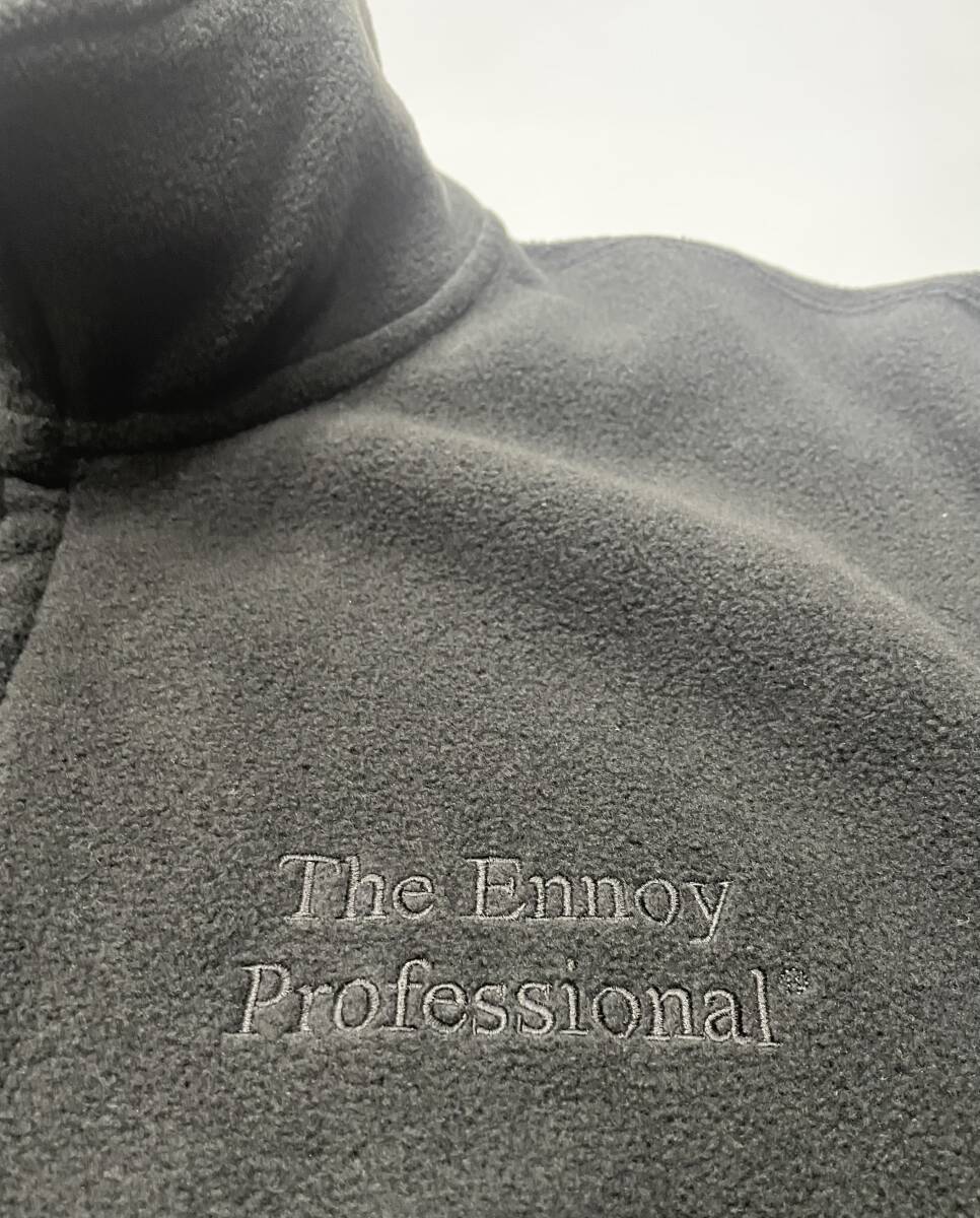 ENNOY CITY FLEECE ブラックL セットアップ The Ennoy Professional AW23BRENJK01LPの画像4