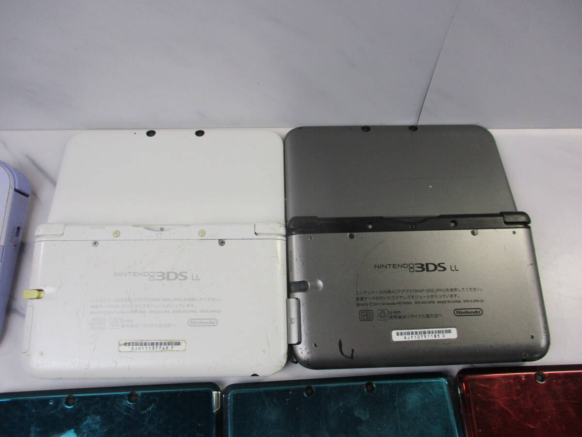 S14 棚29 現状品 ジャンク品 Nintendo 3DS 3DSLL 2DS 10台セット まとめ売り ニンテンドー 任天堂 携帯ゲーム機 の画像6